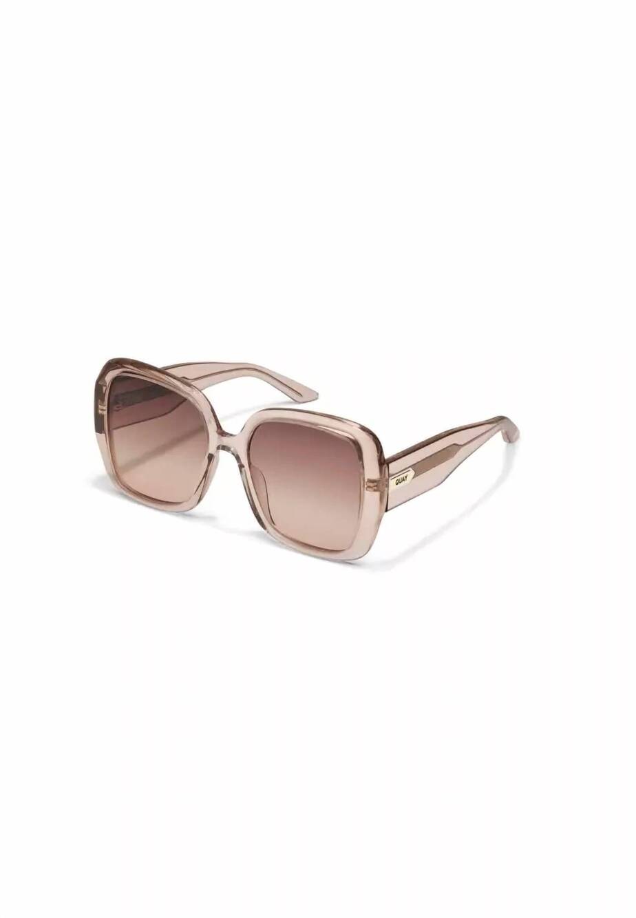 NEW QUAY women's full glam sunglasses in doe/brown fawn